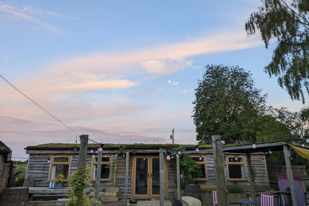 Peace Heal Love barn